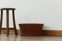 デンマーク　ニッセン社製　1960年〜70年代　チーク材の桶(ボール、ボウル)
