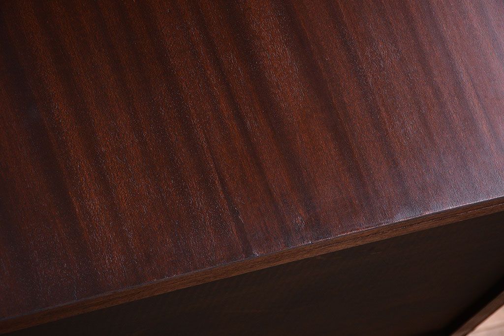 ヴィンテージ家具　マホガニー突板!イギリスビンテージサイドボード(リビングボード)