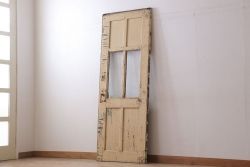 アンティーク　ジャンク品　古い汽車・客車に使われていたスライド式のドア(2)