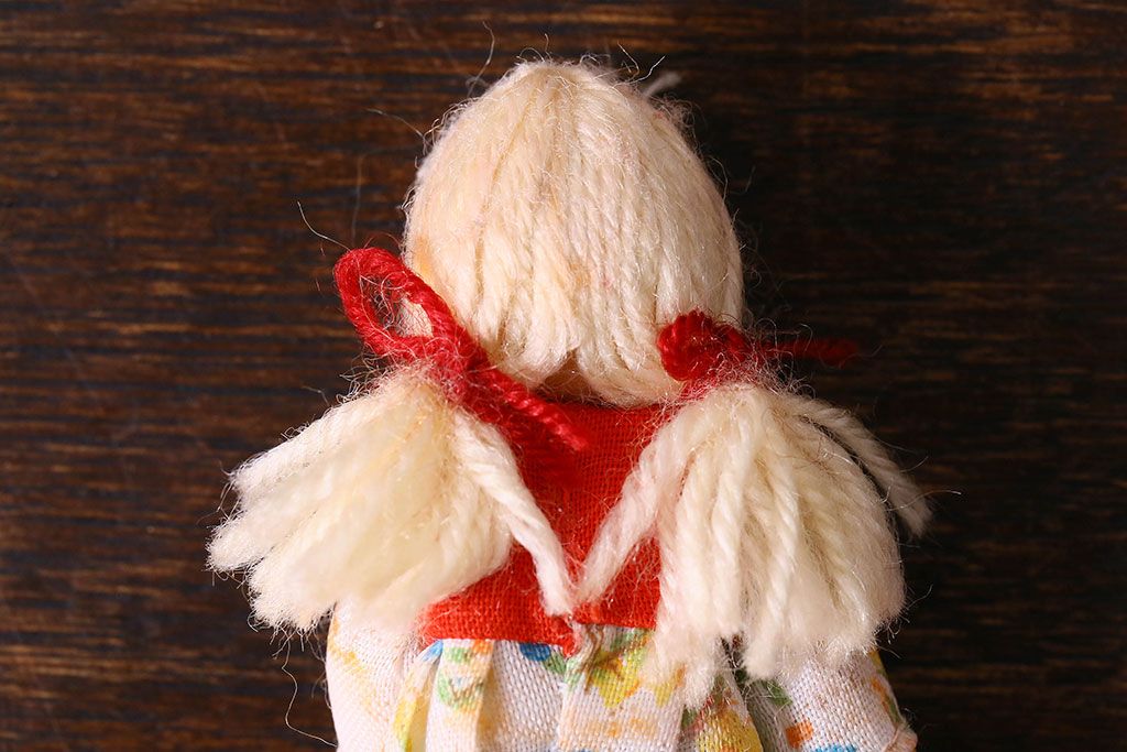 アンティーク雑貨　北欧ビンテージ　可愛らしい木製人形(ディスプレイ雑貨)(2)