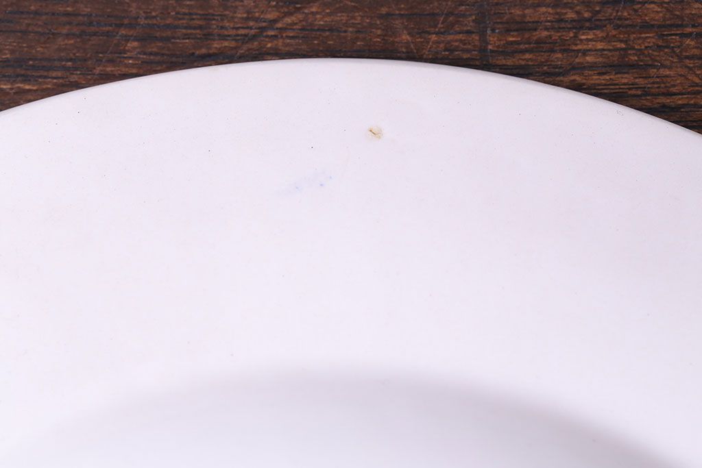 アンティーク雑貨　中古　イギリスWedgwood(ウェッジウッド)　細かな絵柄が目を引く記念プレート(洋食器、大皿)