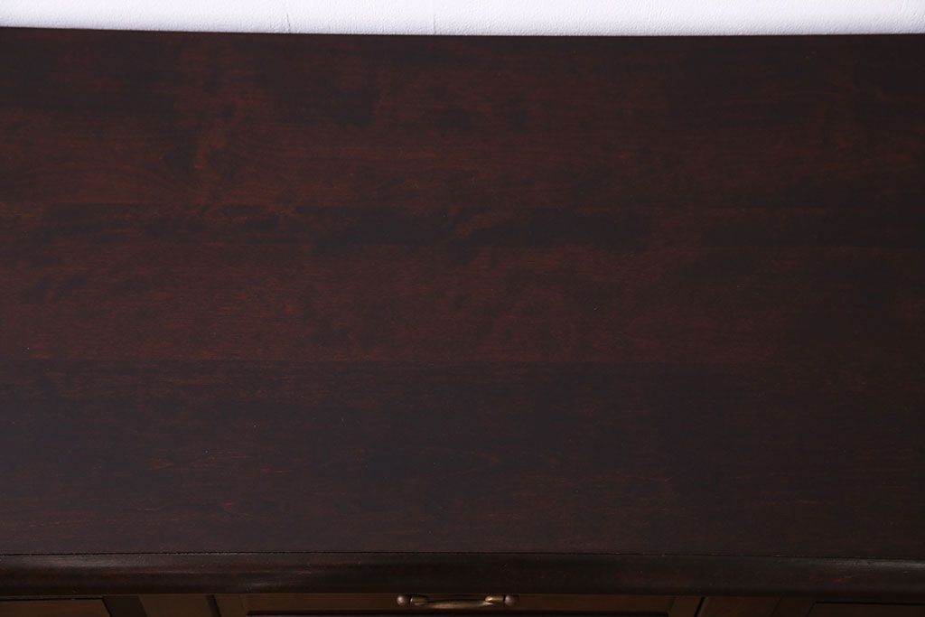 中古　松本民芸家具　A型サイドボード(リビングボード、キャビネット、ローボード)(定価約32万円)