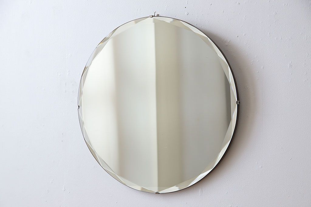 ◼️ 専用　◼️  雰囲気の良いヴィンテージミラー　鏡　アンティーク　カットミラー
