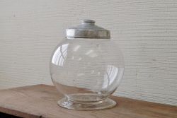 アンティーク雑貨　古い地球瓶(ガラスビン)3