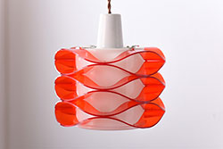 昭和レトロ　ナショナル製　スタイリッシュなデザインがお洒落な天井照明(シェード、吊り下げ照明)