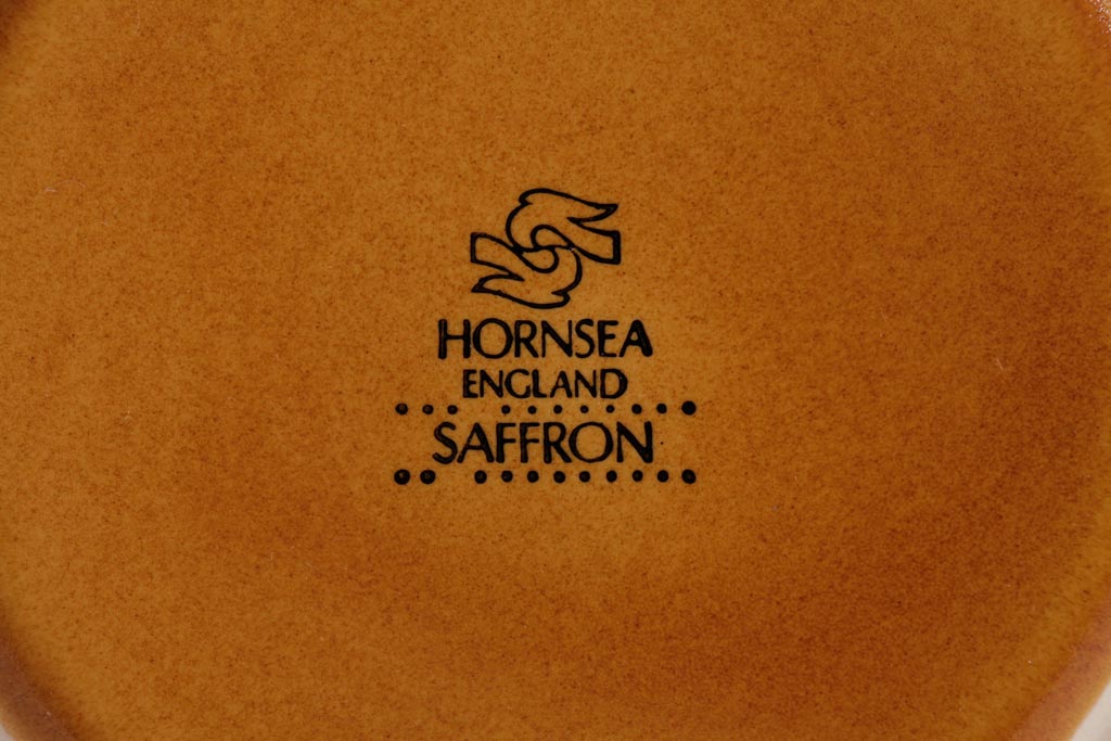 イギリスビンテージ　HORNSEA(ホーンジー)　Saffron(サフラン)　レトロな花柄がかわいらしいポット
