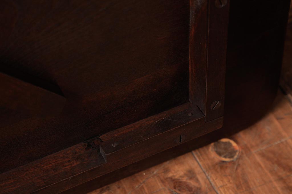 中古　山葉(ヤマハ、日本楽器)　レトロモダンな折りたたみ式のサイドテーブル(折り畳み机)