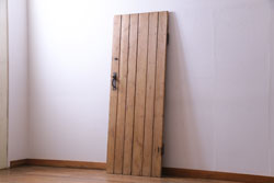 フランスアンティーク　素朴な雰囲気が魅力的なコテージドア(木製ドア、ディスプレイ、扉)(1)