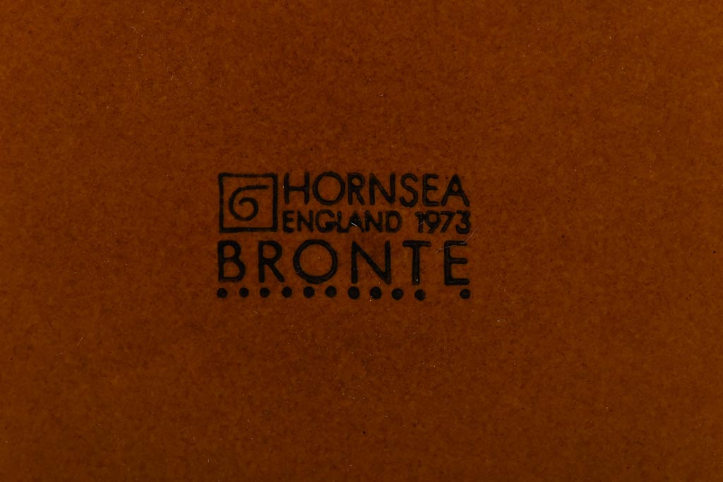 イギリスビンテージ　HORNSEA(ホーンジー)　BRONTE(ブロンテ)シリーズ　トリオ2客セット(カップ、ソーサー、プレート、洋食器)(1)