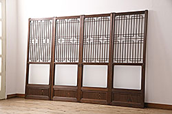 和製アンティーク　ノスタルジックな雰囲気づくりにおすすめのステンドグラス(ディスプレイ、窓、明り取り)(R-051918)