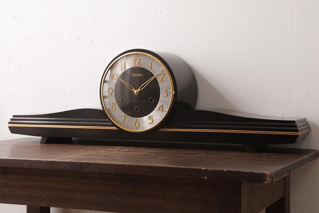 横約38cm大幅値下げしました！昭和30年代 Seiko アンティーク置時計 希少品