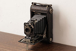 アンティーク雑貨　Kodak(コダック)NO1　JUNIOR　アメリカアンティーク　クラシックカメラ(蛇腹カメラ)(R-038101)