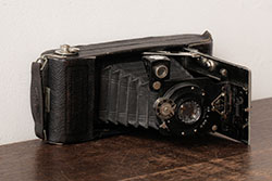 アンティーク雑貨　APM(APEM)　イギリスアンティークのクラシックカメラ(蛇腹カメラ)(R-038103)