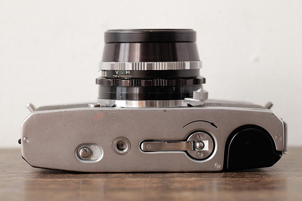 ビンテージ雑貨　MAMIYA(マミヤ)　オートデラックス　セコールFC　48mm　ヴィンテージカメラ　F1.7　ケース付き(R-038111)