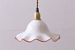 ヴィンテージ照明　フランスビンテージ　輸入品　吹きガラスのペンダントライト(吊り下げ照明、天井照明)(R-045766)