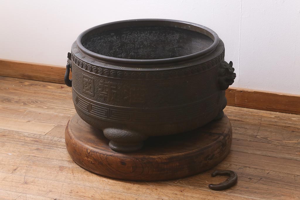 銅製火鉢 アンティーク-