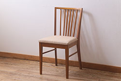ヴィンテージ家具　イギリスビンテージ　Vanson　北欧スタイルにおすすめなチェア(ダイニングチェア、椅子)(R-040613)