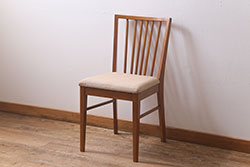 和製アンティーク　レトロな佇まいが魅力の木製ベンチ(長椅子、長イス、板座チェア、2人掛け、3人掛け)(R-066863)