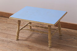 イギリスヴィンテージ　北欧スタイル　G-PLAN(ジープラン)　チーク材　タイルトップがおしゃれなネストテーブル(サイドテーブル、ビンテージ)(R-050267)