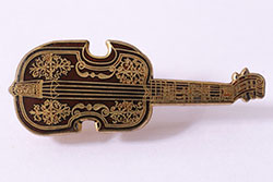 ヴィンテージアクセサリー　弦楽器(ギター、ヴァイオリン)のビンテージブローチ(R-042917)