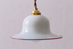 ヴィンテージ雑貨　アメリカビンテージ　未使用品　デッドストック　黒色のアルミシェードが格好いいオイルランプ(吊り下げランプ)(R-040420)