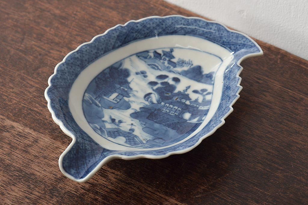 中国古美術　皿　中国皿　皿立て　箱付き