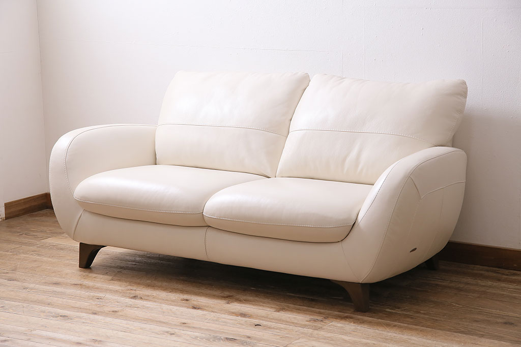 中古 NATUZZI(ナツッジ) Italsofa(イタルソファ) 本革 ミッド 