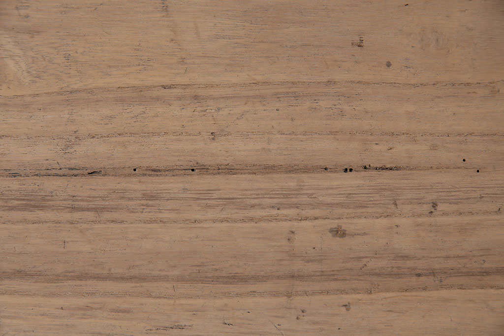 アンティーク家具　大正昭和初期　ストリップド(剥離)　総桐材　素朴な木肌の文机(ローテーブル)(R-046229)