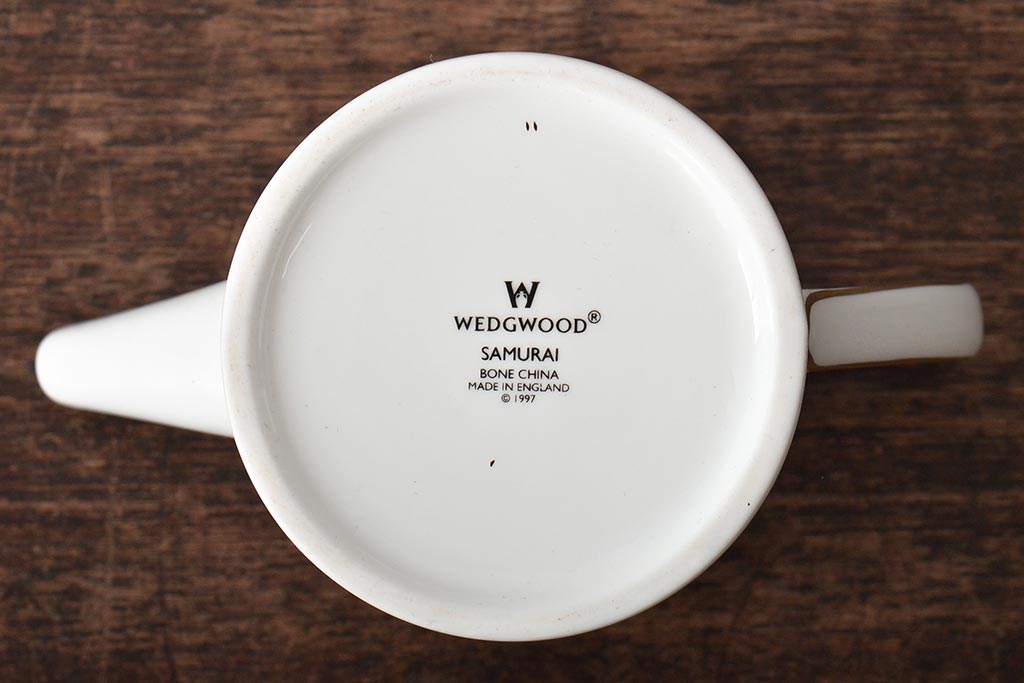ウェッジウッド　WEDGWOOD　CONTRASTS　マグカップ　/　SAMURAI　ポット(洋食器)(R-046472)