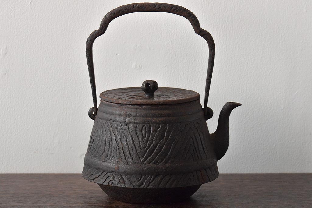 大正〜昭和初期　南部保寿堂　鉄瓶(茶道具)(R-046737)