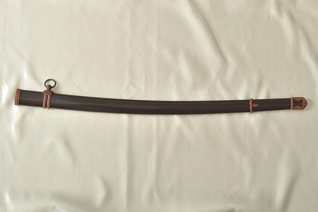 旧日本軍 九八式軍刀鞘(鉄鞘、刀装具、陸軍)(R-046868) | ラフジュ工房