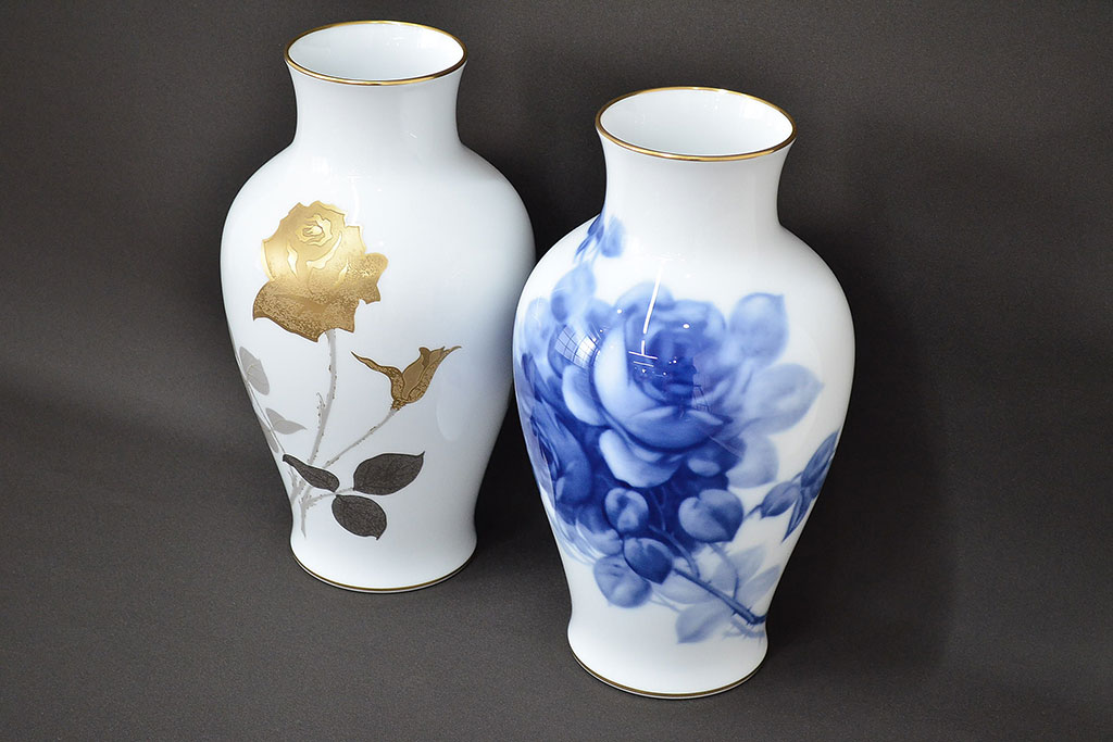 大倉陶園 花瓶 - 花瓶