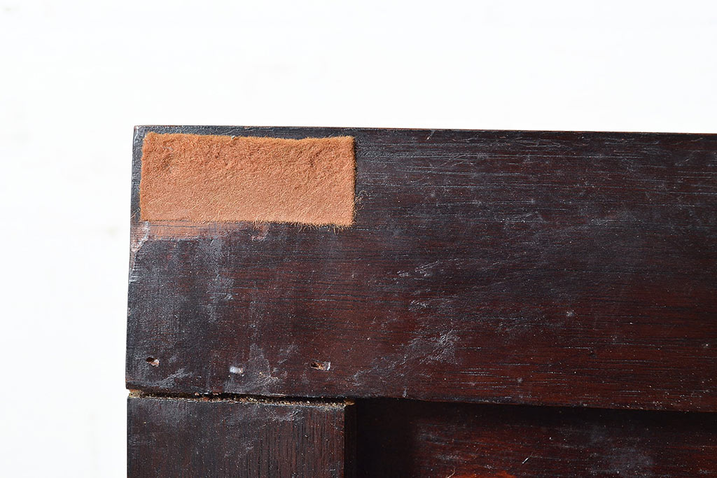 イギリスアンティーク　細い脚がエレガントさを演出するバーチ材製のベンチ(イス、椅子)(R-047708)