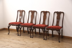 中古　美品　イタリア高級家具　メデア(Medea)　エレガントな佇まいが美しいアームチェア(一人掛け、1Pソファ、ダイニングチェア、椅子、イス)(R-074658)