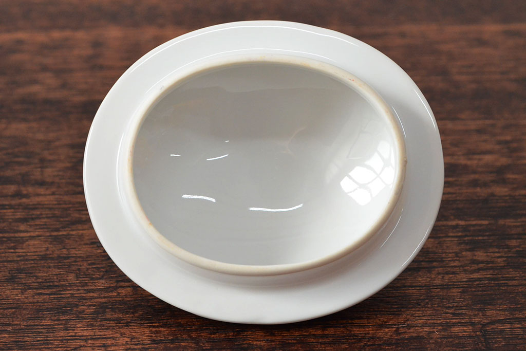 オールドノリタケ(日本陶器)　Noritake　ヤジロベー印　ポット・シュガー・クリーマー3点(洋食器)(R-052476)