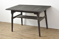 北欧ヴィンテージ　チーク材　レトロなタイルトップのサイドテーブル(テーブル、ビンテージ)(R-046149)