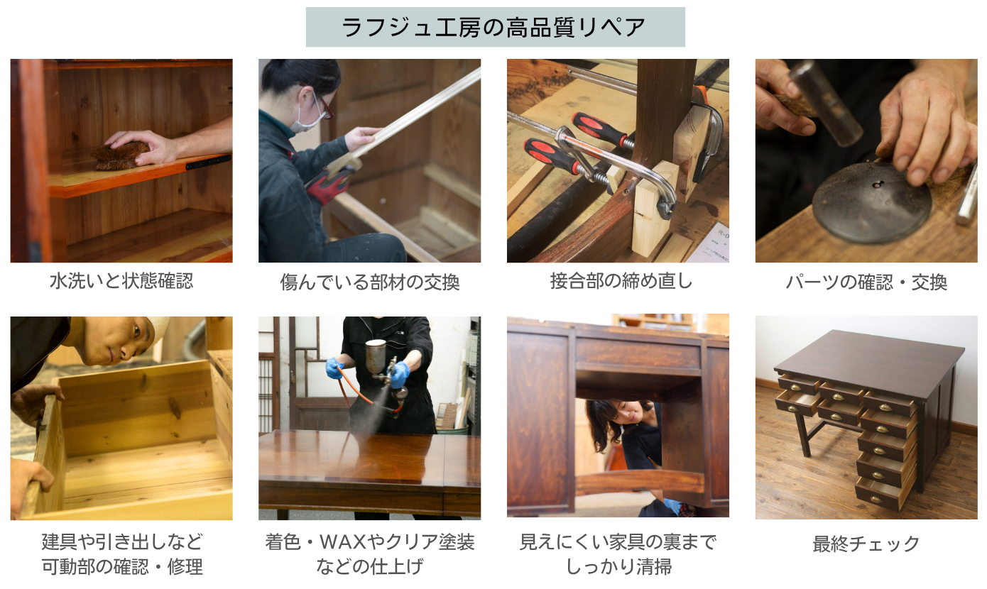 高品質リペア